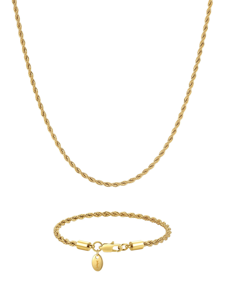 THE ROPE SET - 3mm ロープセット (18K Gold)
