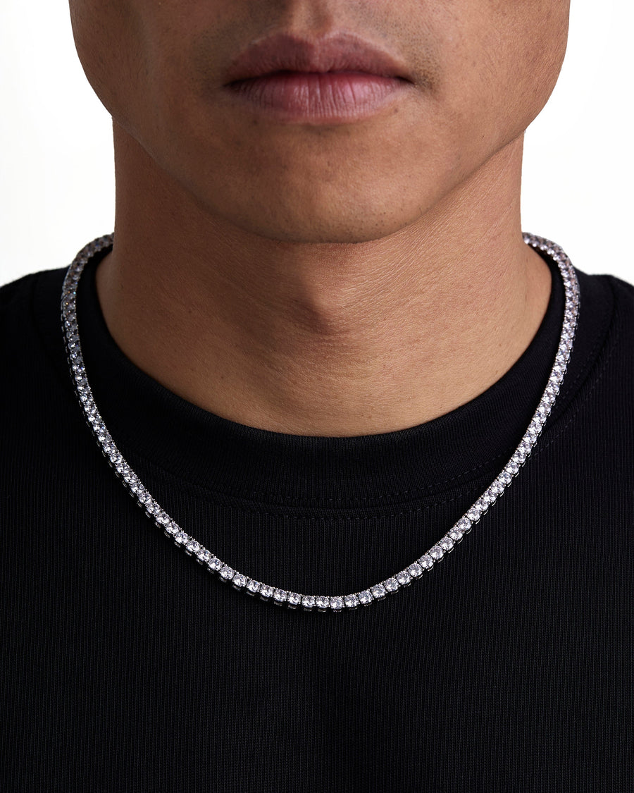 ICE SPARKLER - 4mm Tennis セット (White Gold)