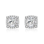 White gold diamond earrings by Iceman Society