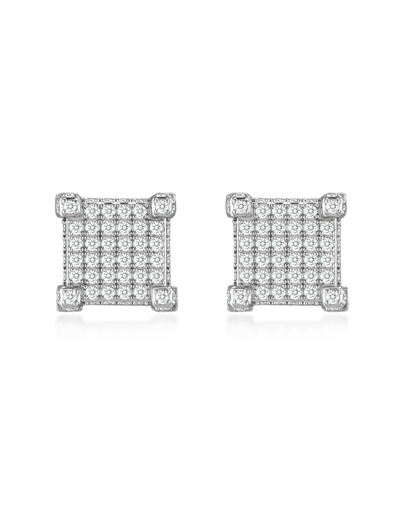 COLD QUAD ピアス White Gold 商品写真