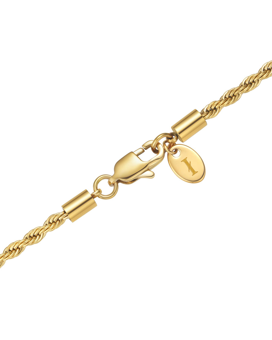 THE ROPE  - 3mm ロープネックレス (18K Gold)