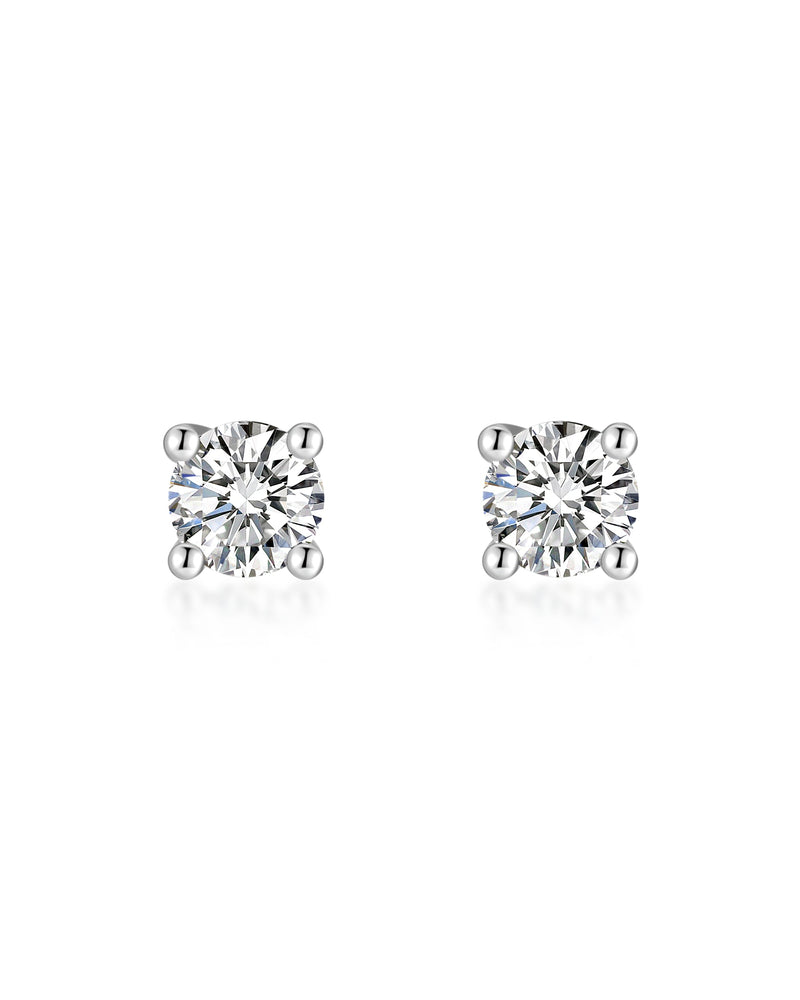 FROST ONE 30PT モアサナイト ピアス White Gold 商品写真