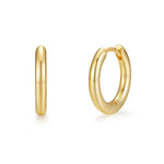18k gold earrings by Iceman Society