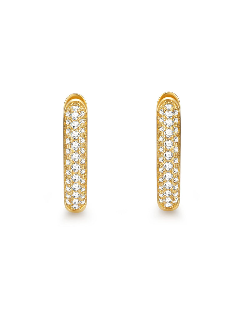 ICE HOOP ピアス 18K Gold 商品写真