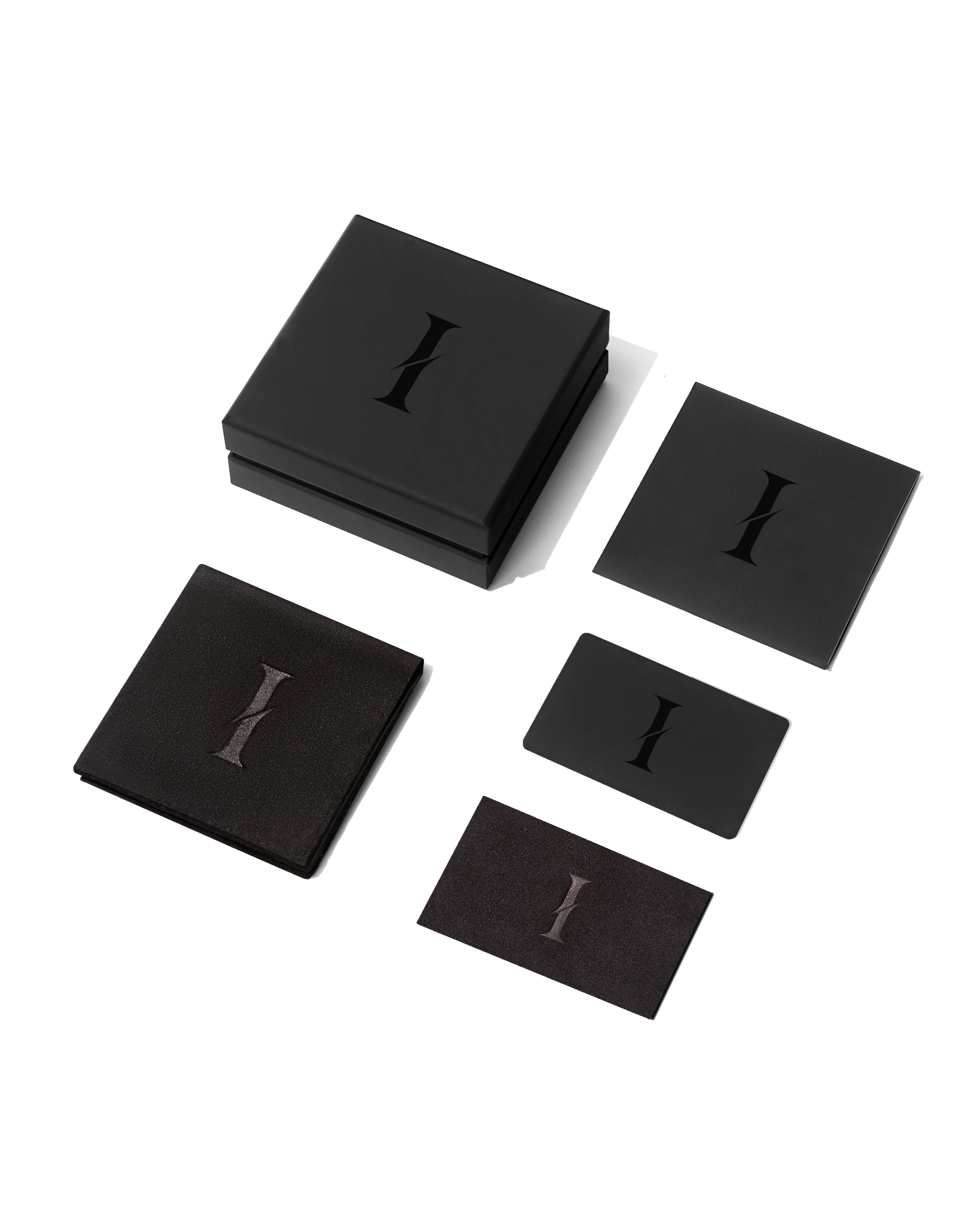 3mm white gold plain cuban chain set packaging by Iceman Society