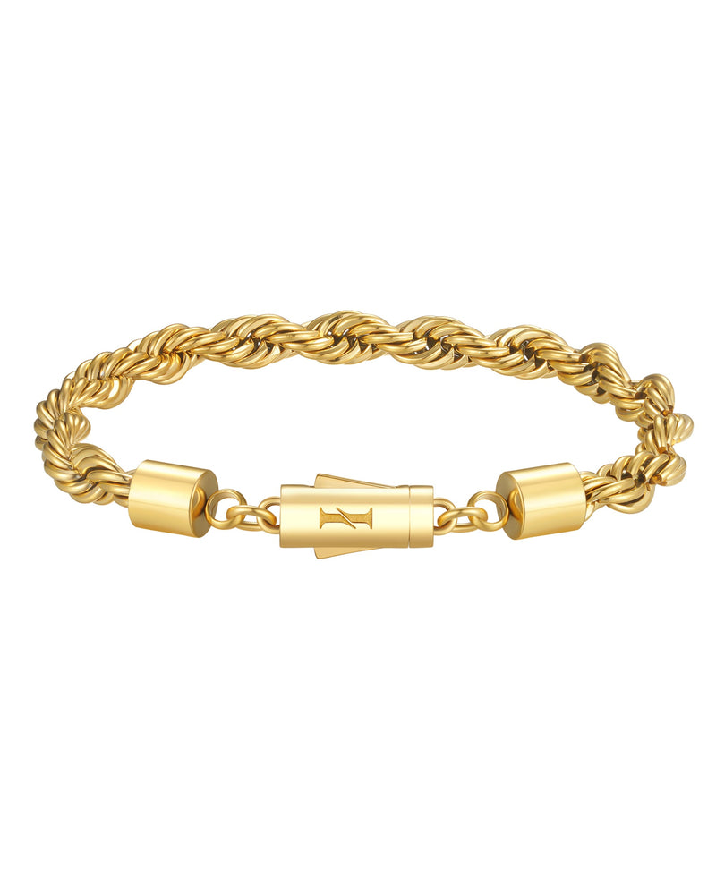 THE ROPE 6mm ロープ ブレスレット 18K Gold 商品写真