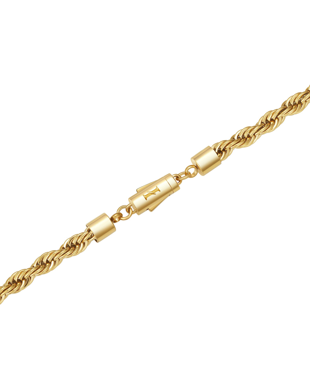 6mm 18k gold rope necklace by Iceman Society